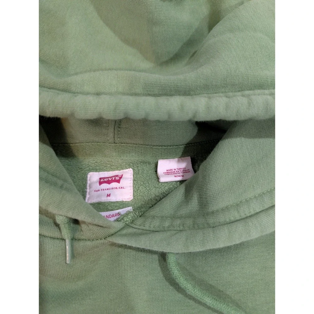 Levi's Green Mountain Graphic Hoodie Sweatshirt Casual Comfort Size M
